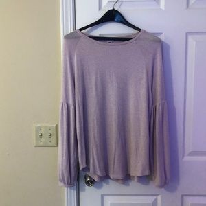 Old Navy Lavender Lightweight Knit Sweater